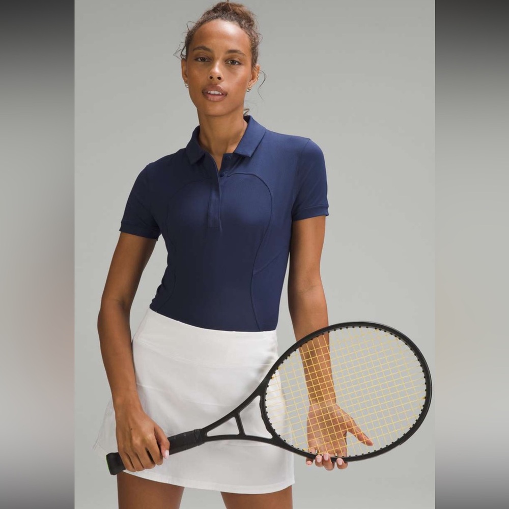 Lululemon Athletica 💙Blue Short Sleeve Polo 🏌️‍♀️🎾